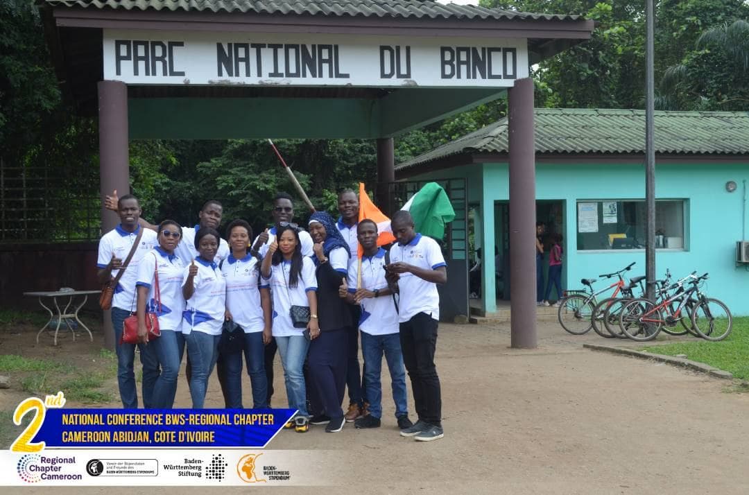 BWS RC Cameroon members at the 2nd National Conference in Abidjan, Cote d'Ivoire